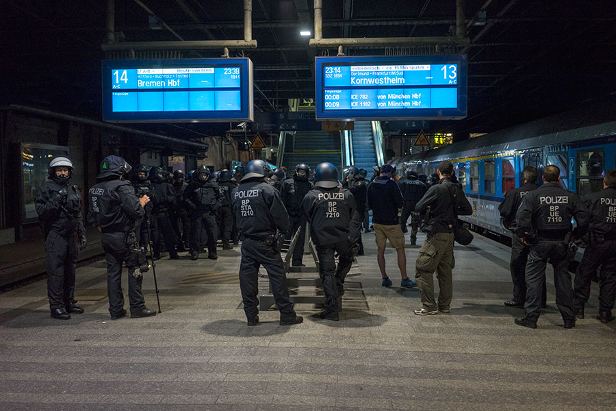 G20 Sonderzug Rückfahrt