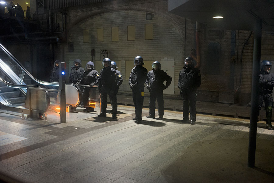 G20 Sonderzug Rückfahrt