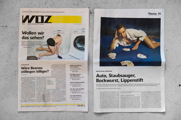sexistische Werbung WOZ