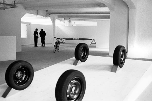 Roman Signer räumt ein
